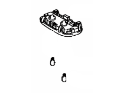 Scion 81260-21070-B0 Lamp Assy,  Map