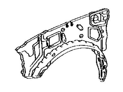 Toyota 53720-60152 Apron Assembly