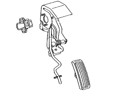 Toyota 78010-12191 Pedal Assy,  Accelerator