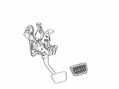 Toyota 47110-06310 Support Assy,  Brake Pedal
