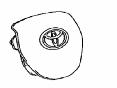 Toyota 45130-06480-C0 Button Assembly, Horn