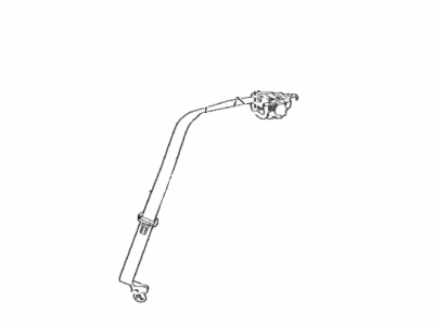 Toyota Camry Seat Belt - 73360-06381-A0
