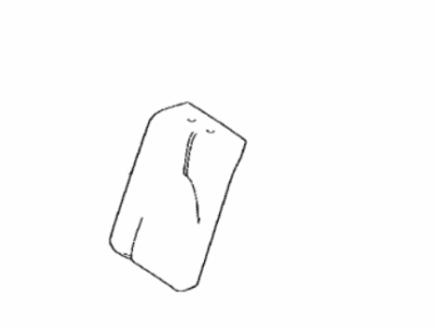 Toyota 71078-06D32-C7 Cover,  Rear Seat Back,  LH(For Separate Type)