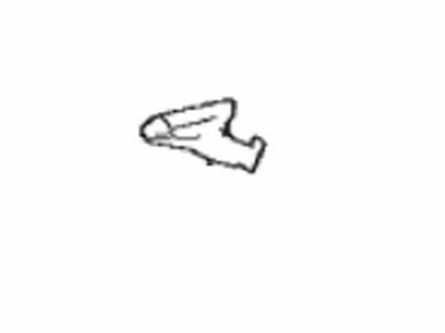 72495-06080-C0 Toyota Handle, Vertical Adjusting, Driver Side Illustration 1 of 1