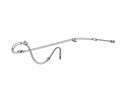 Toyota Camry Parking Brake Cable - 46410-06170