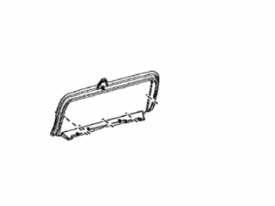 Toyota 64717-06270-C1 Cover, Luggage Compartment Trim, Front