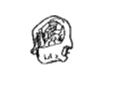 Toyota 71862-06330-C0 Shield, Front Seat Cushion, Inner Driver Side 71862-06330-C0 Toyota Shield, Front Seat Cushion, Inner Driver Side Illustration 1 of 1