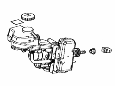 Toyota 47050-33A40 Brake Booster Assy,  W/Master Cylinder