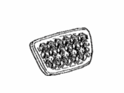 Toyota 47121-34010 Pad,  Brake Pedal
