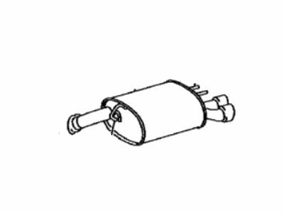 Toyota Camry Tail Pipe - 17440-F0110