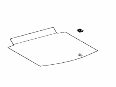 Toyota 64770-06350-C1 Cover Assy,  Spare Wheel