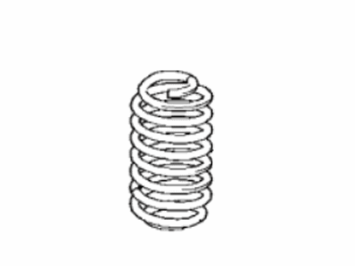 Toyota 48231-06770 Spring, Coil, Rear Passenger Side