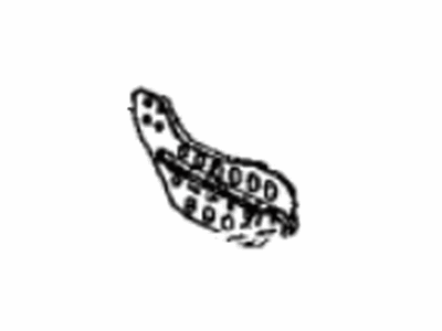 Toyota 58544-06160 Bracket,  Floor Carpet,  LH