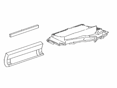 Toyota 83163-06010 Plate, Combination Meter Mirror