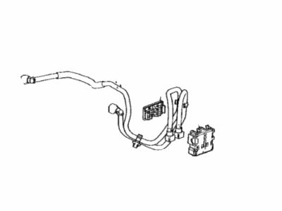 Toyota 23801-0P082 HOSE SUB-ASSY, FUEL 23801-0P082 Toyota HOSE SUB-ASSY, FUEL Illustration 1 of 1