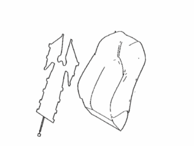 Toyota 71074-0X120-C0 Cover,  Front Seat Back,  LH(For Separate Type)
