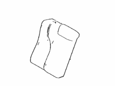 Toyota 71077-06N52-22 Cover,  Rear Seat Back,  RH (For Separate Type)
