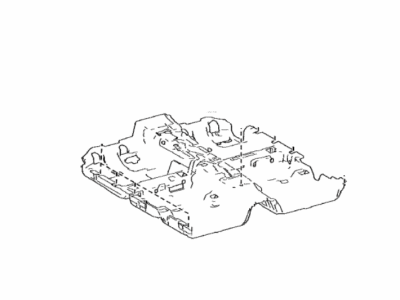 Toyota 58511-06112 Mat,  Floor,  Front