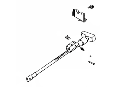Toyota 46120-04010 Parking Brake Control