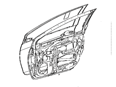 Toyota 67002-52560 Panel Sub-Assy,  Front Door,  LH