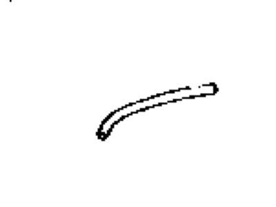 Toyota 90069-46030 Hose,  Windshield Washer (From Joint To Nozzle)