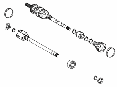 Toyota 43410-06A00 Shaft Assy,  Front Drive,  RH