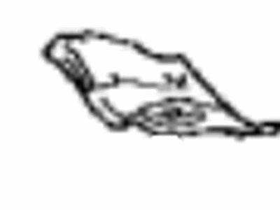 Toyota 17584-0P150 Bracket,  Exhaust Pipe NO.1 Support