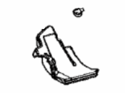 Toyota 55214-06140 Pad,  Dash Panel Insulator,  NO.2
