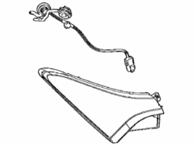 Toyota 81560-07101 Lamp Assy,  Rear Combination,  LH