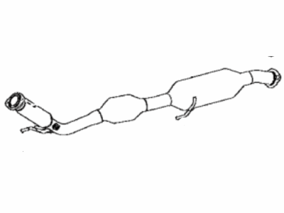 Toyota 17410-F0440 Pipe Assy,  Exhaust,  Front