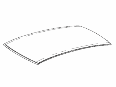 Toyota 63111-07100 Panel,  Roof