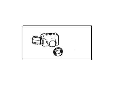Toyota 89341-06070-P3 Sensor,  Ultrasonic,  Rear Corner