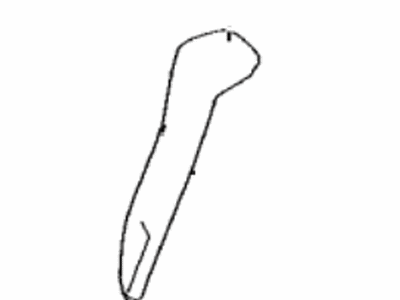 Toyota 71089-07120-C1 Cover Sub-Assy,  Rear Side Seat Back,  LH