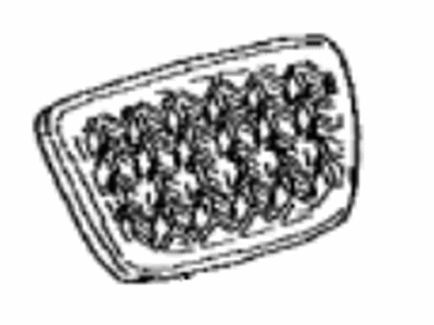 Toyota 47121-34010 Pad,  Brake Pedal
