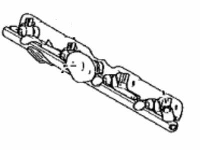 Toyota 23814-25010 Pipe,  Fuel Delivery