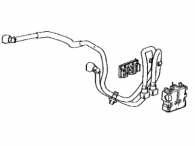 Toyota 23801-0P082 Hose,  Fuel,  NO.1