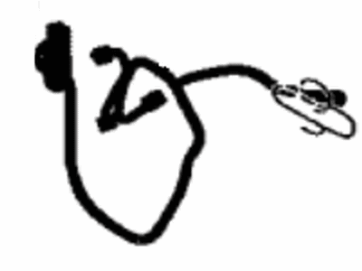 Toyota 82154-07111 Wire, Rear Door, Driver Side