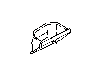 Toyota 55550-12260-04 Door Assembly, Glove Compartment
