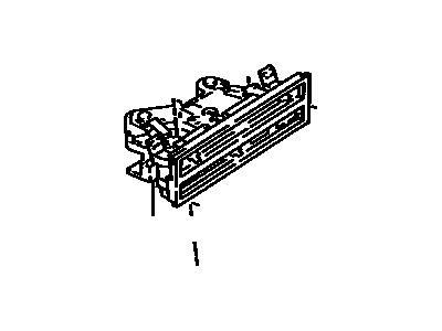 Toyota 55910-12461 Dash Control Unit