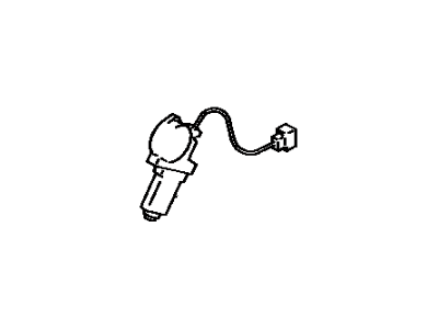 Toyota 85720-01030 Motor Assembly, Power Window Regulator, Rear Driver Side