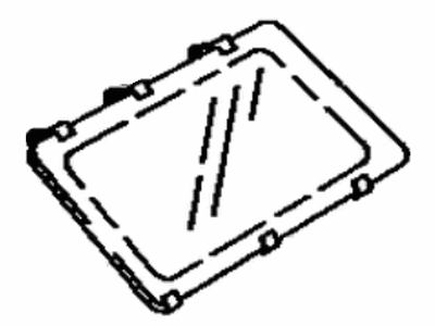 Toyota 62710-12622 Glass