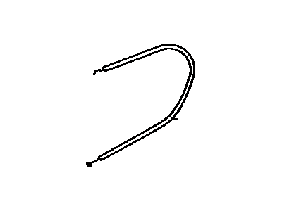 Toyota 55909-12190 Cable Sub-Assy,  Airmix Damper Control