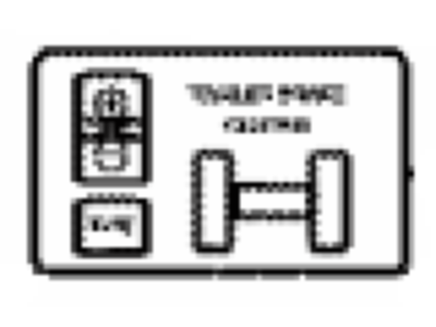 Toyota 89547-0C011 Ecu,  Trailer Brake Control