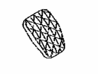 Toyota 31321-WB001 Pad,  Brake Pedal