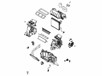 Toyota 87010-WB005 Unit Assembly, Air Conditioner
