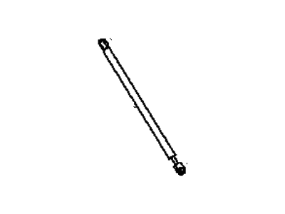 68960-WB002 Toyota Stay Assembly, Back Door, Driver Side Illustration 1 of 1