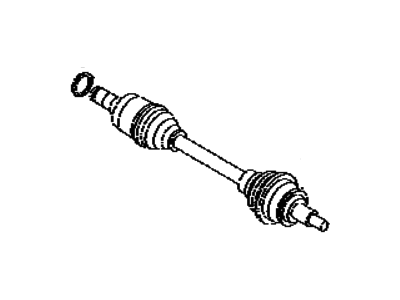 Toyota 43420-WB007 Shaft Assy,  Front Drive,  LH