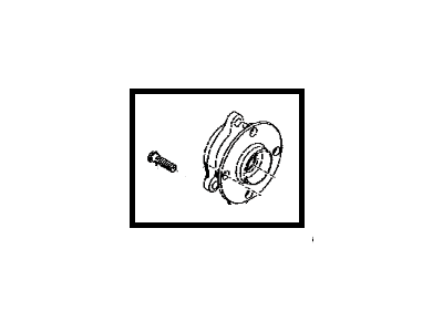 Scion 43502-WB003 Hub Sub-Assy,  Front Axle,  RH