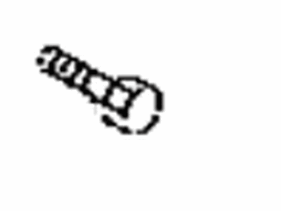 Toyota 90118-WB411 Bolt, Flywheel Setting