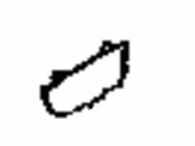 Toyota 69283-WB001 Plug, Front Door Inside Handle Bezel, Passenger Side